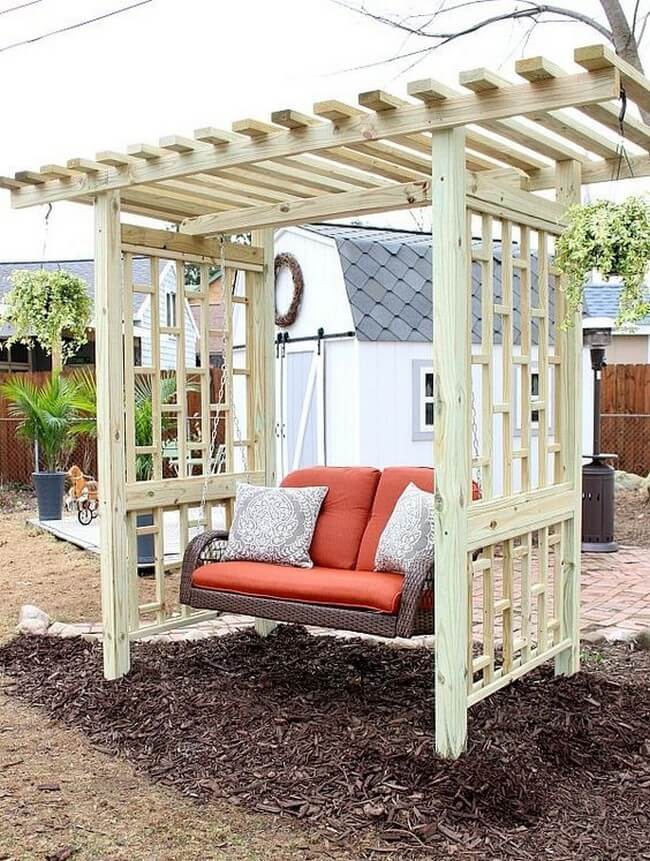 Breathtaking Garden Arbor Bench Design Ideas Pergola Gazebos