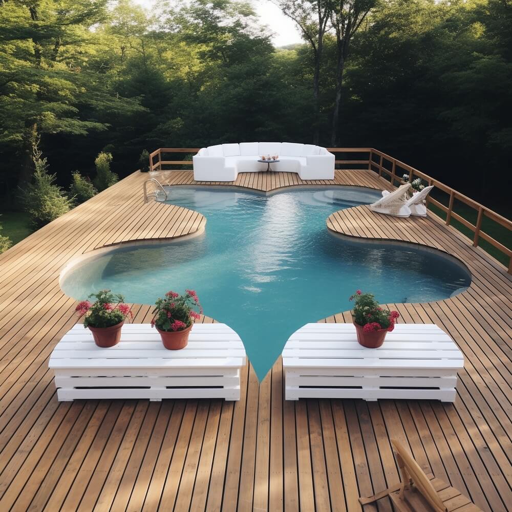 garden wooden pool design ideas (8)