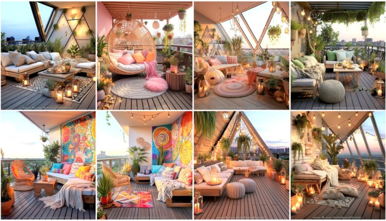 Unveiling the Magic of Bohemian Style Balcony Decor – Pergola Gazebos: