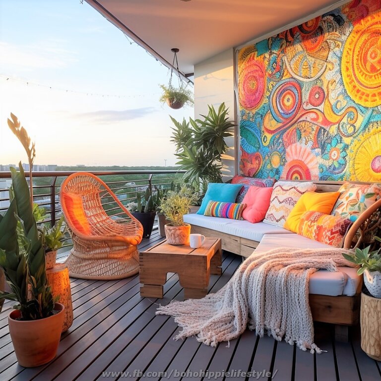 Unveiling the Magic of Bohemian Style Balcony Decor – Pergola Gazebos:
