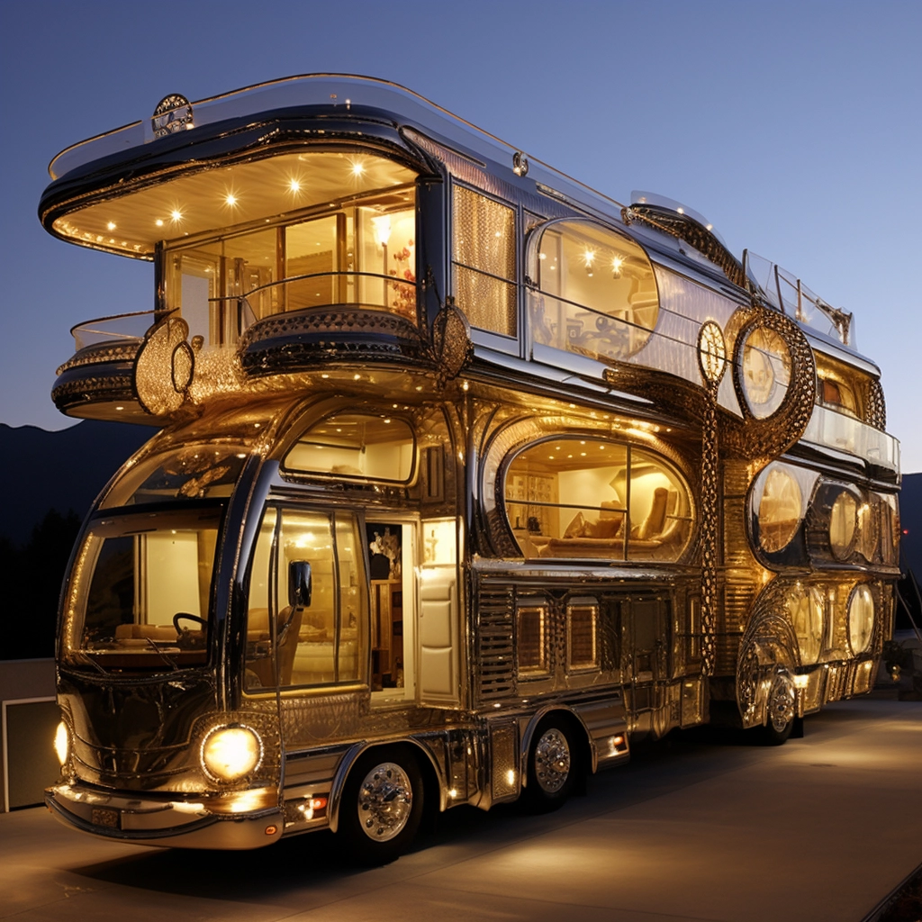 hippie boho style van and RV campers (2)